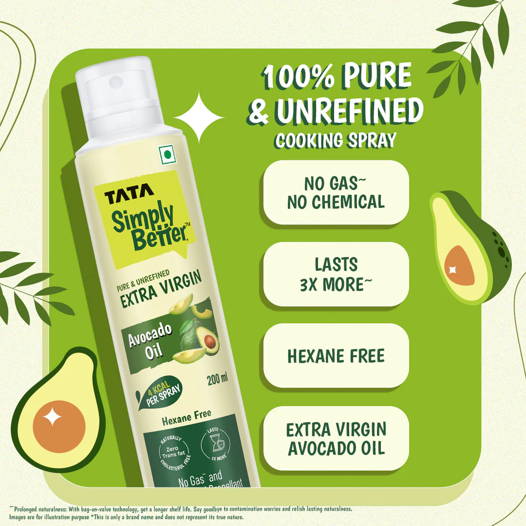 Tata Simply Better Extra Virgin Avocado Oil Spray - Image 3