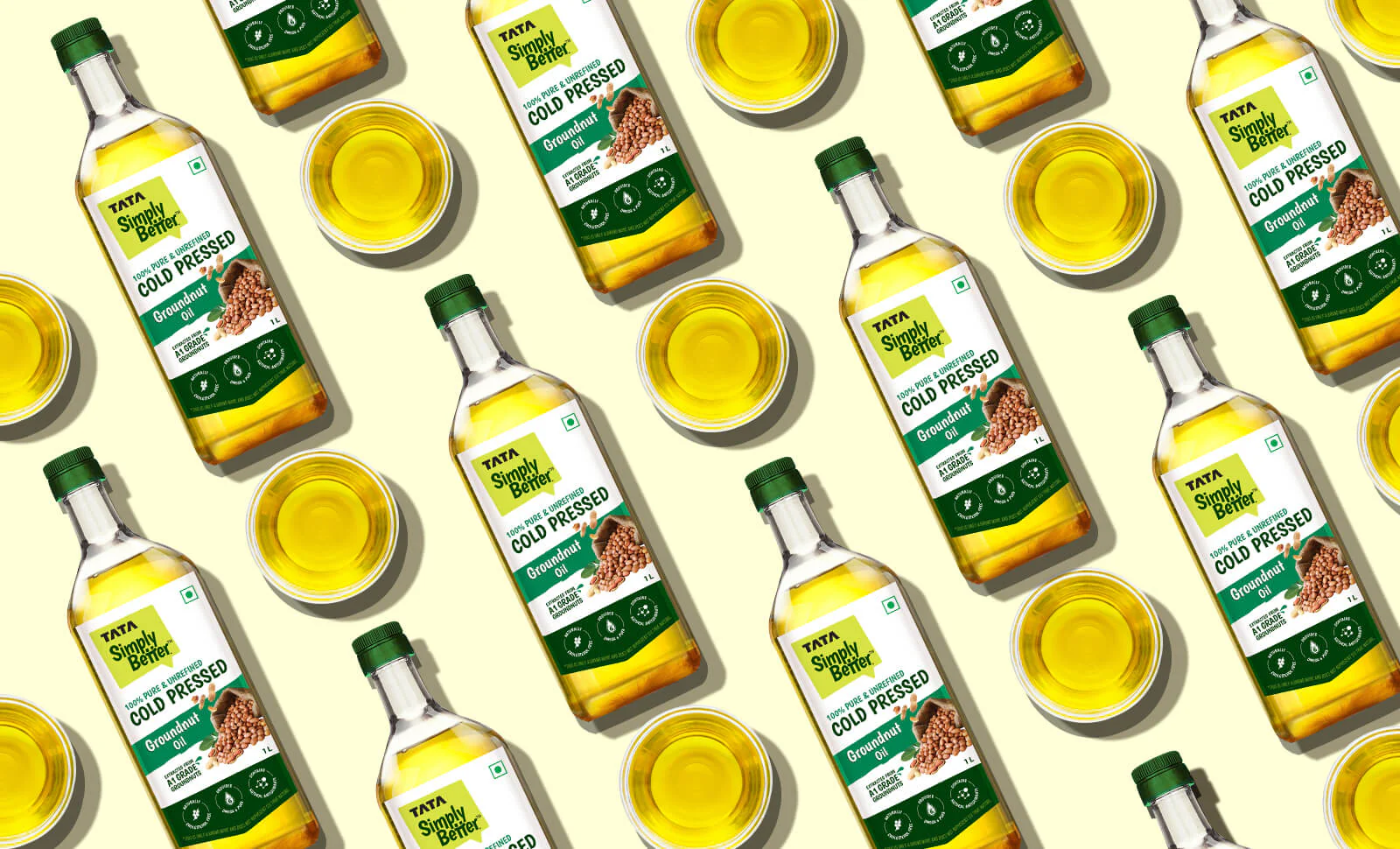 Tata Simply Better Groundnut (Peanut) Oil 1L | 100% Pure, Unrefined & Cold-pressed | Hexane-Free - Image 12