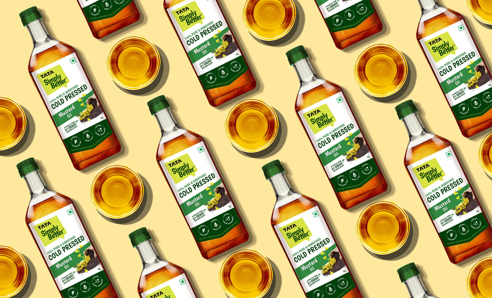 Tata Simply Better Mustard Oil 1L | 100% Pure, Unrefined & Cold-pressed | Hexane-Free - Image 12