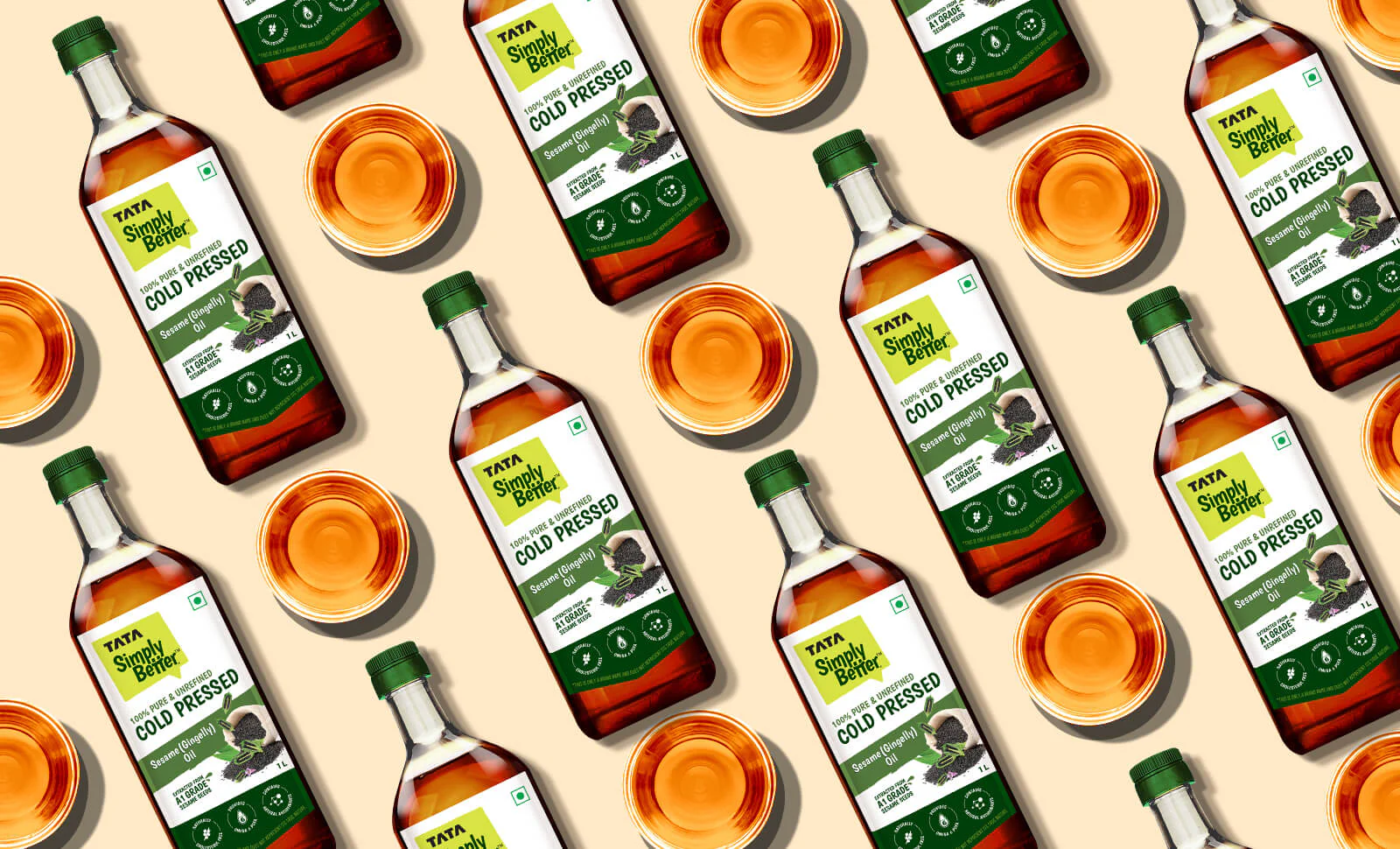 Tata Simply Better Sesame (Gingelly) Oil 1L | 100% Pure, Unrefined & Cold-pressed | Hexane-Free - Image 12