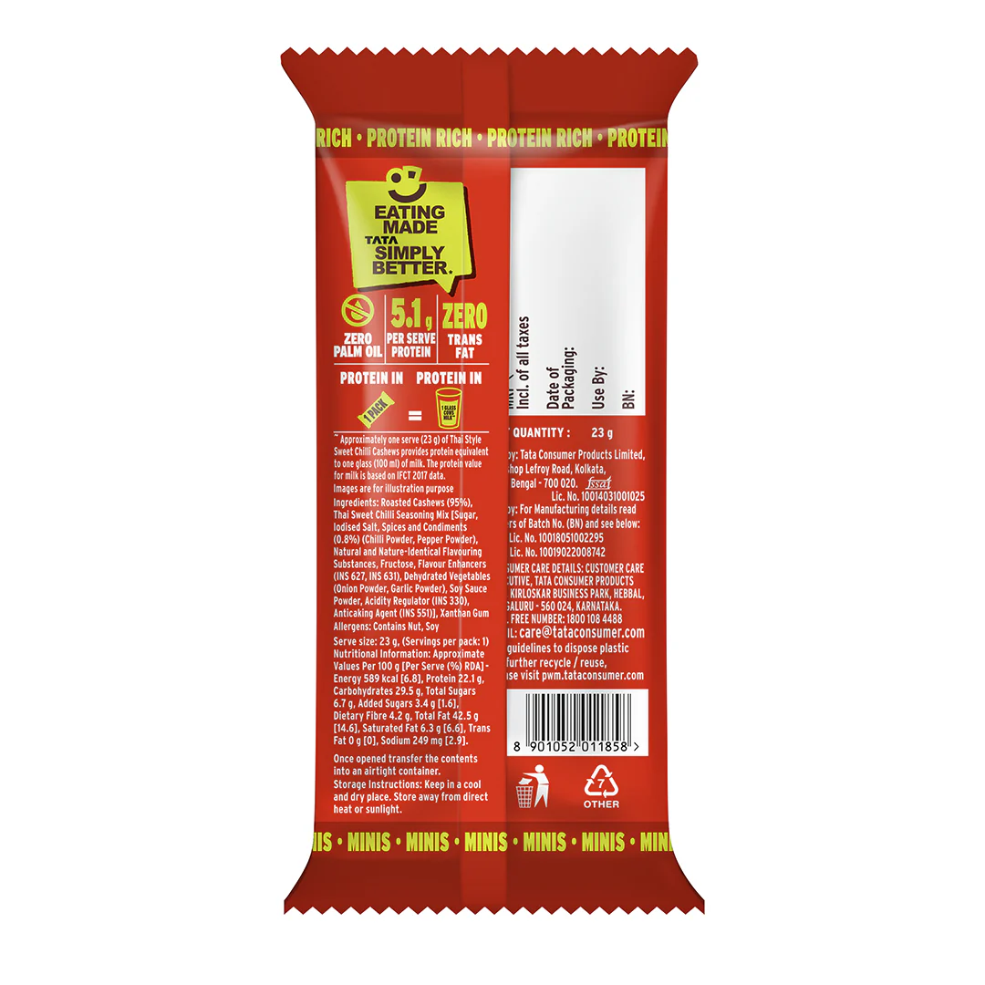 Tata Simply Better Flavored Dry fruits Assorted pack - 144g - Image 3