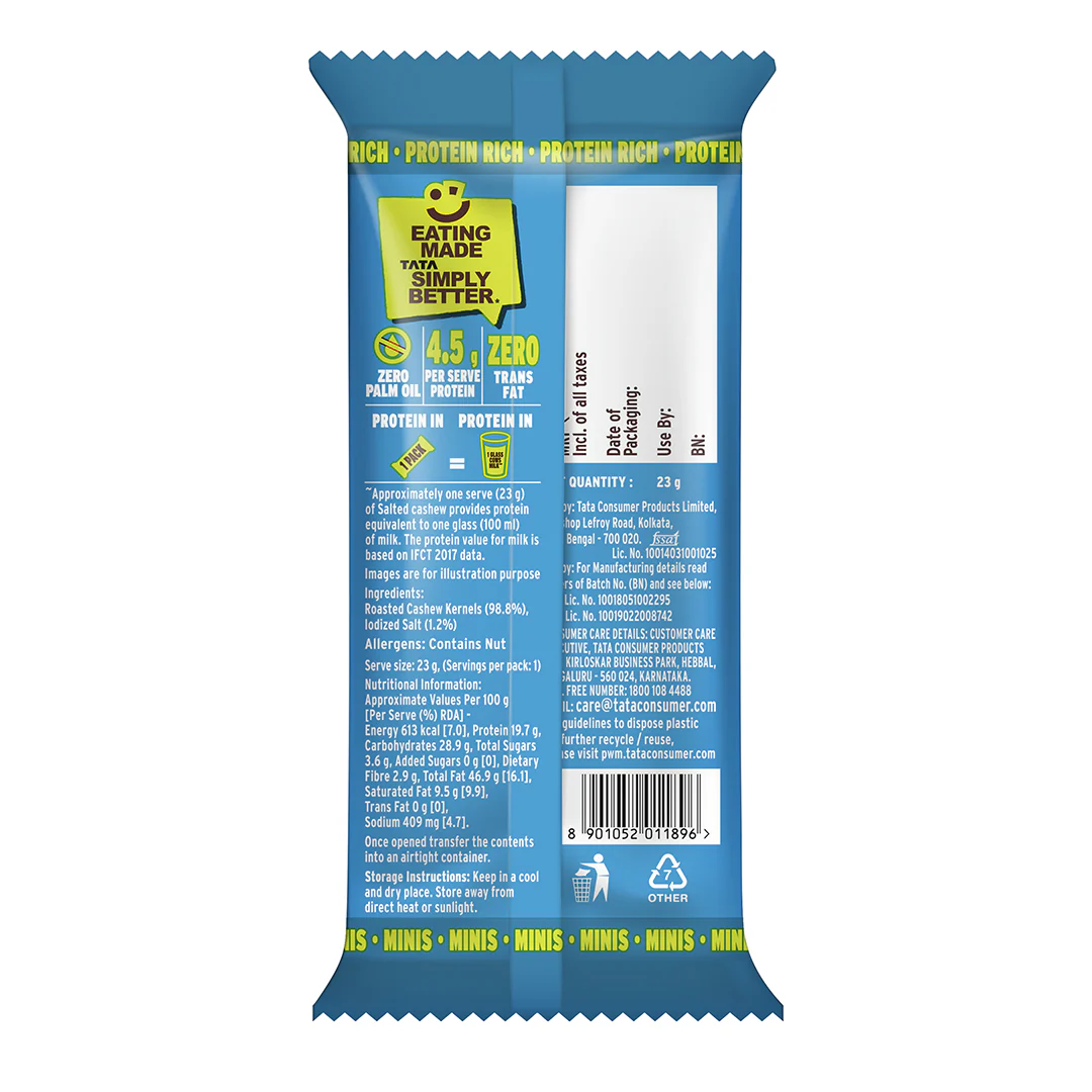 Tata Simply Better Flavored Dry fruits Assorted pack - 144g - Image 7