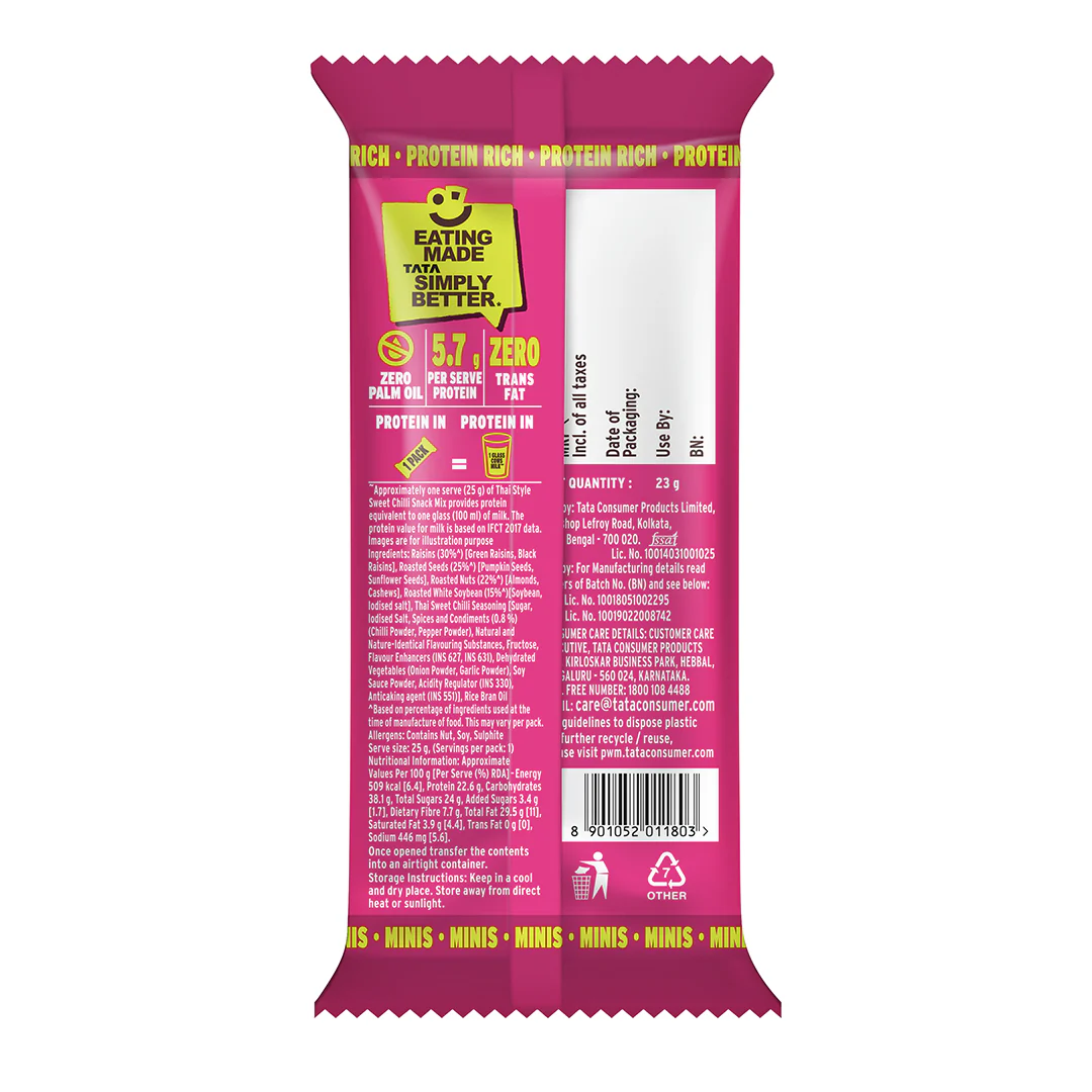 Tata Simply Better Flavored Dry fruits Assorted pack - 144g - Image 8