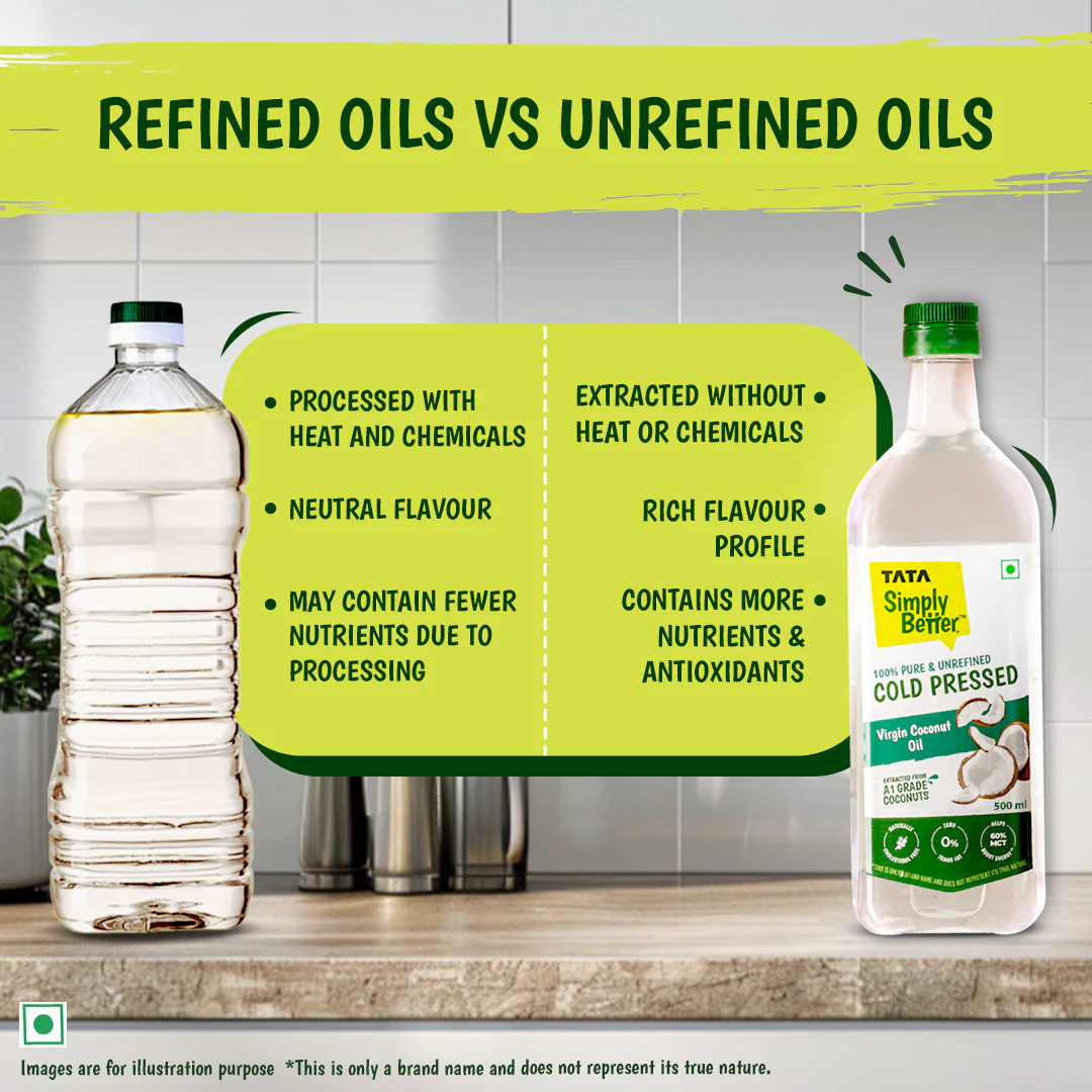 Tata Simply Better Virgin Coconut Oil 1L | 100% Pure, Unrefined & Cold-pressed | Hexane-Free - Image 18